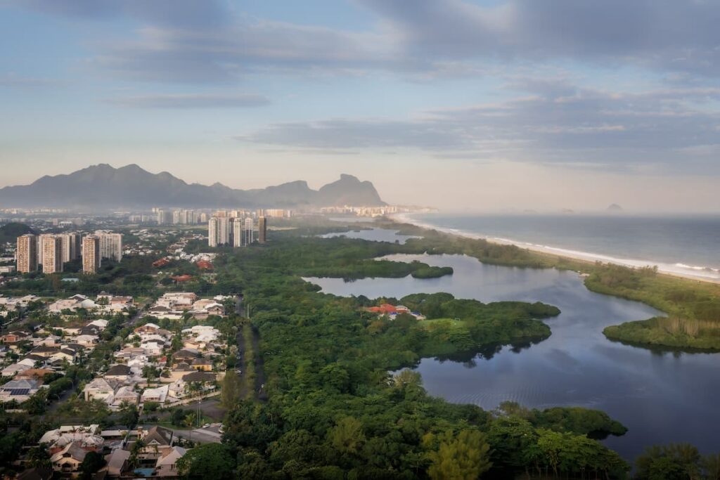 Imagem mostra Tijuca no Rio de Janeiro.
