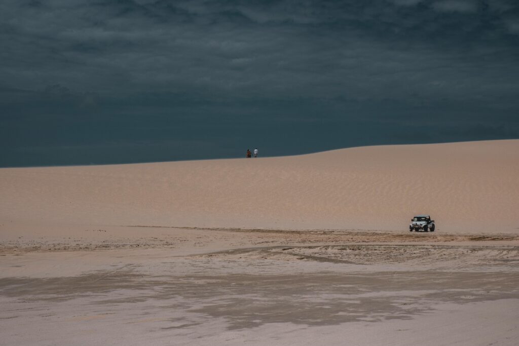 Imagem mostra as belezas de Jericoacoara.